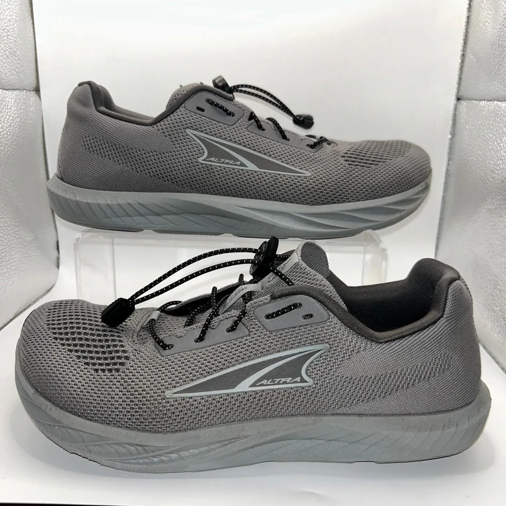 Altra Escalante 3 Mens 9 Gray Road Running Shoes AL0A85NE220 Lock‎ Laces
